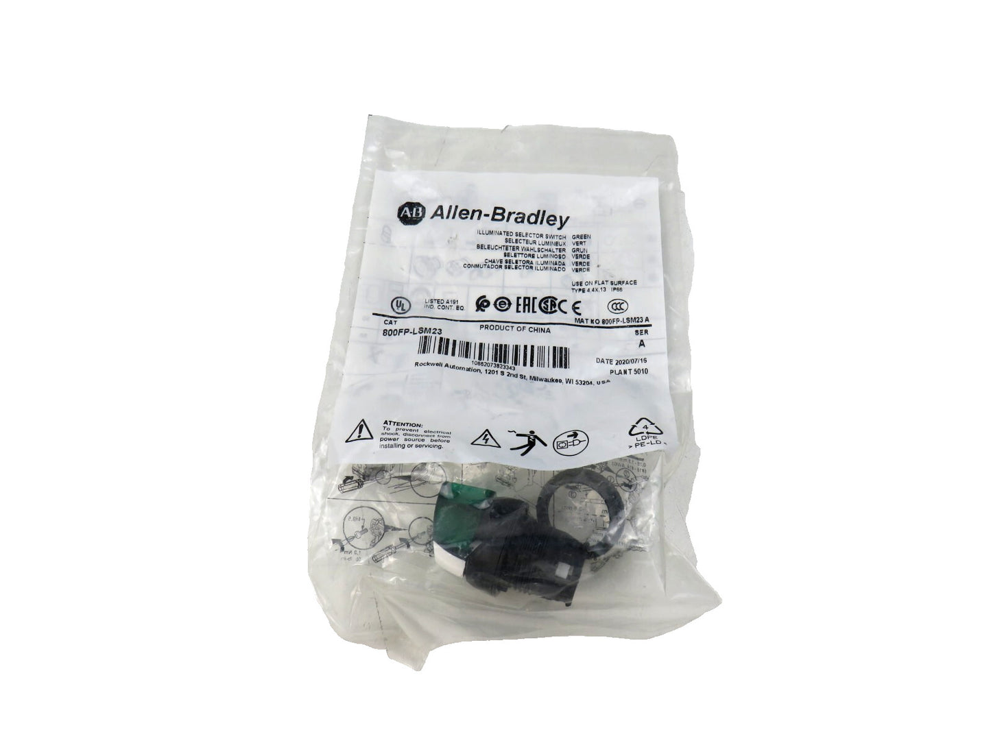ALLEN-BRADLEY  800FP-LSM23    New