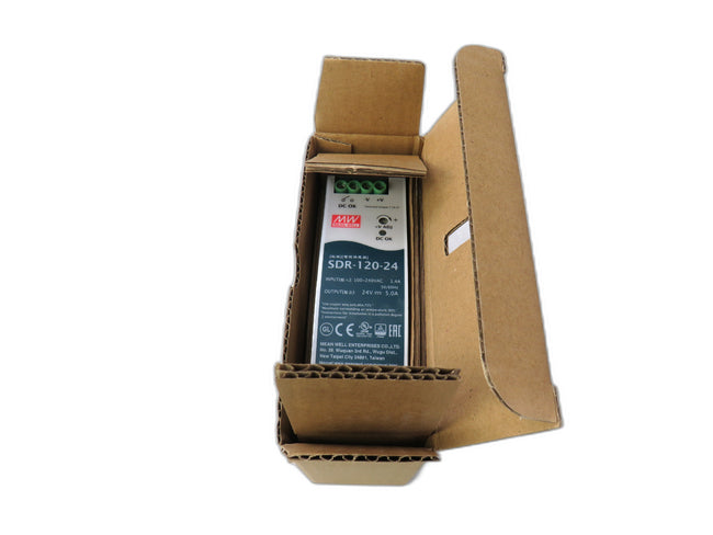 MEAN WELL MW SDR-120-24 POWER SUPPLY    New