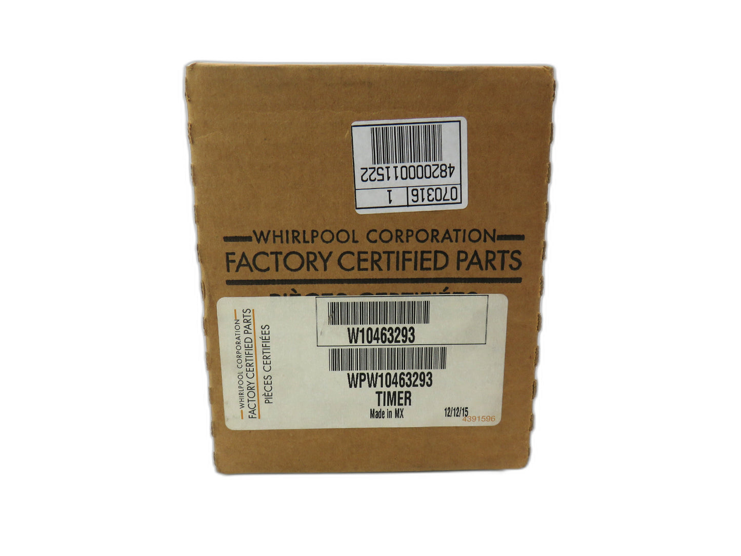 WIRLPOOL BAUKNECHT W10463293    New