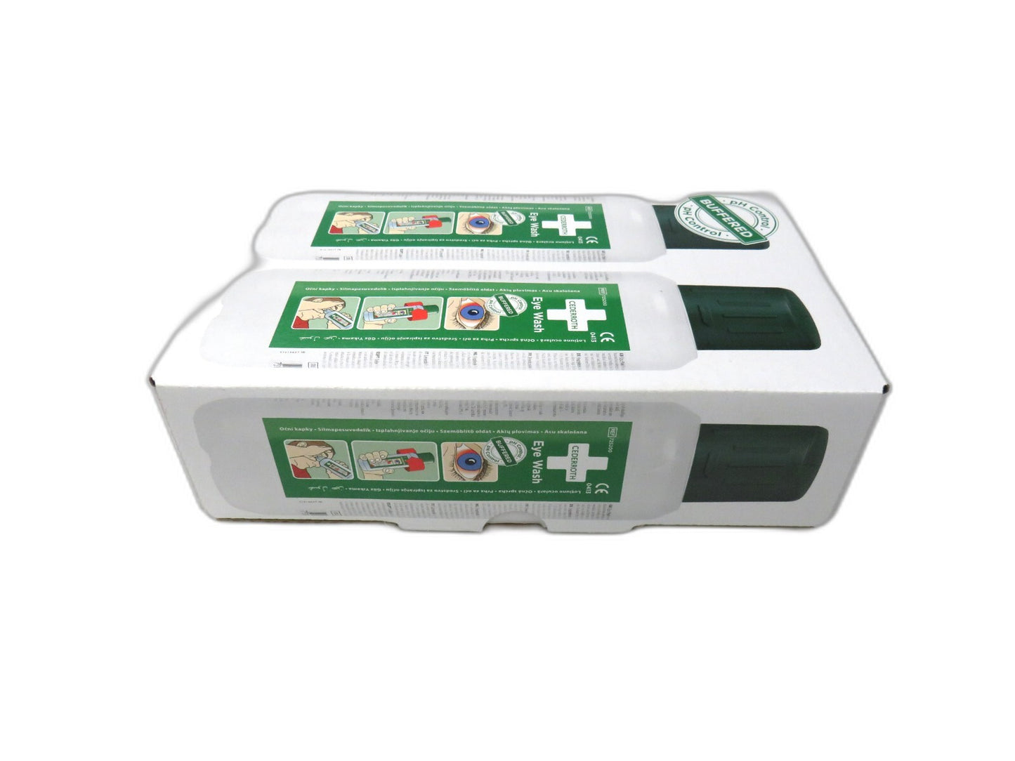 CEDERROTH  725200 2 X 500ML EYE WASH EXP 09/2027  Lot of 2 New