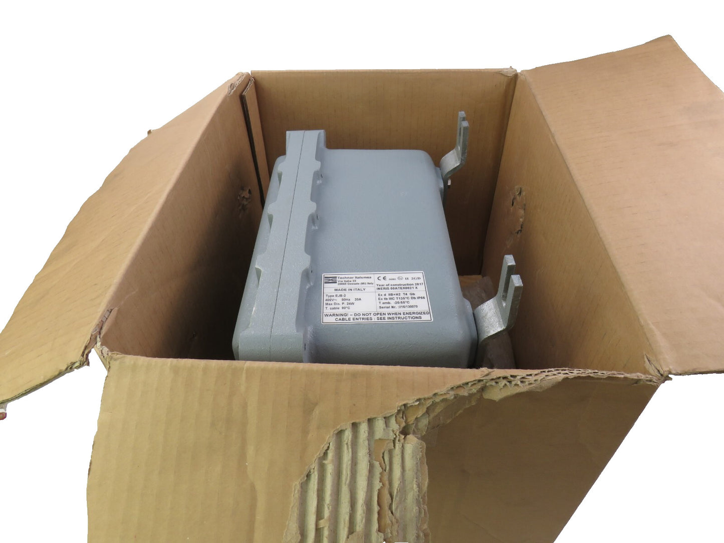 TECHNOR ITALSMEA  EJB-2 Copper Free Aluminium Enclosure flameproo    New