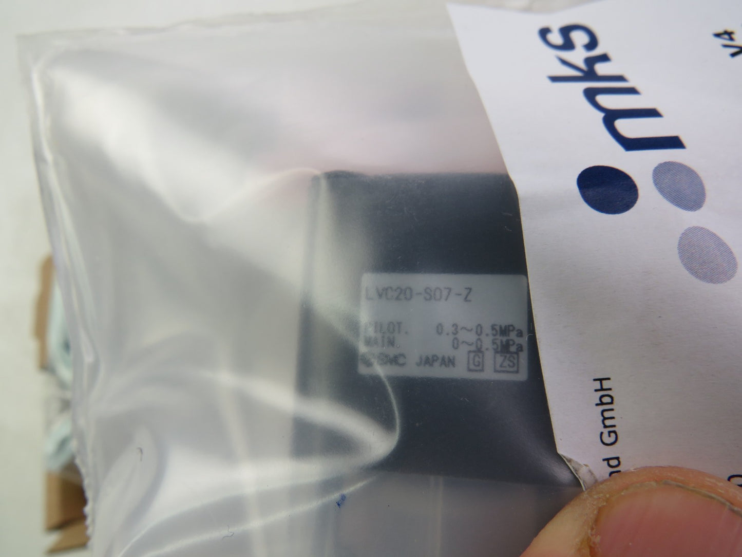 mks 71-9001-sp w smc lvc20-s07-z valve new New