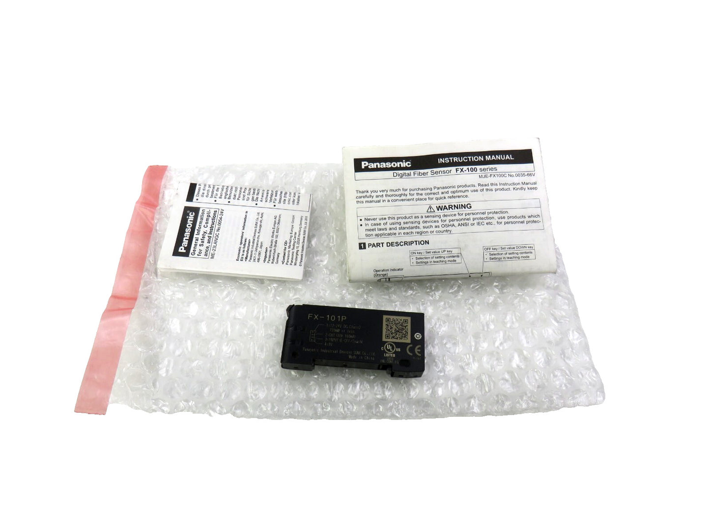 SUNX PANASONIC FX-101P PHOTOELECTRIC SENSOR   New