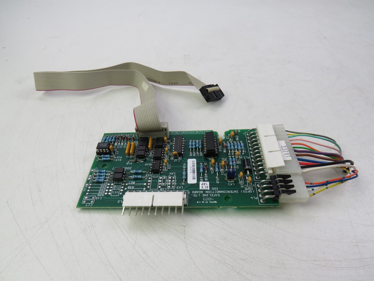 METTLER TOLEDO SAFELINE  3800-027 OPTO INTERCONNECTION BOARD ISS 4809