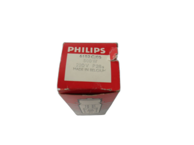 Philips  6152 c/05 500w 220v p28s bulb    New