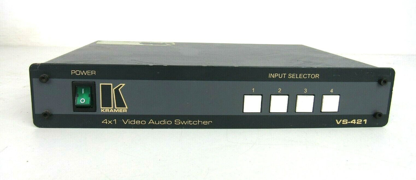 Kramer 4X1 Video/Audio Switcher VS-421