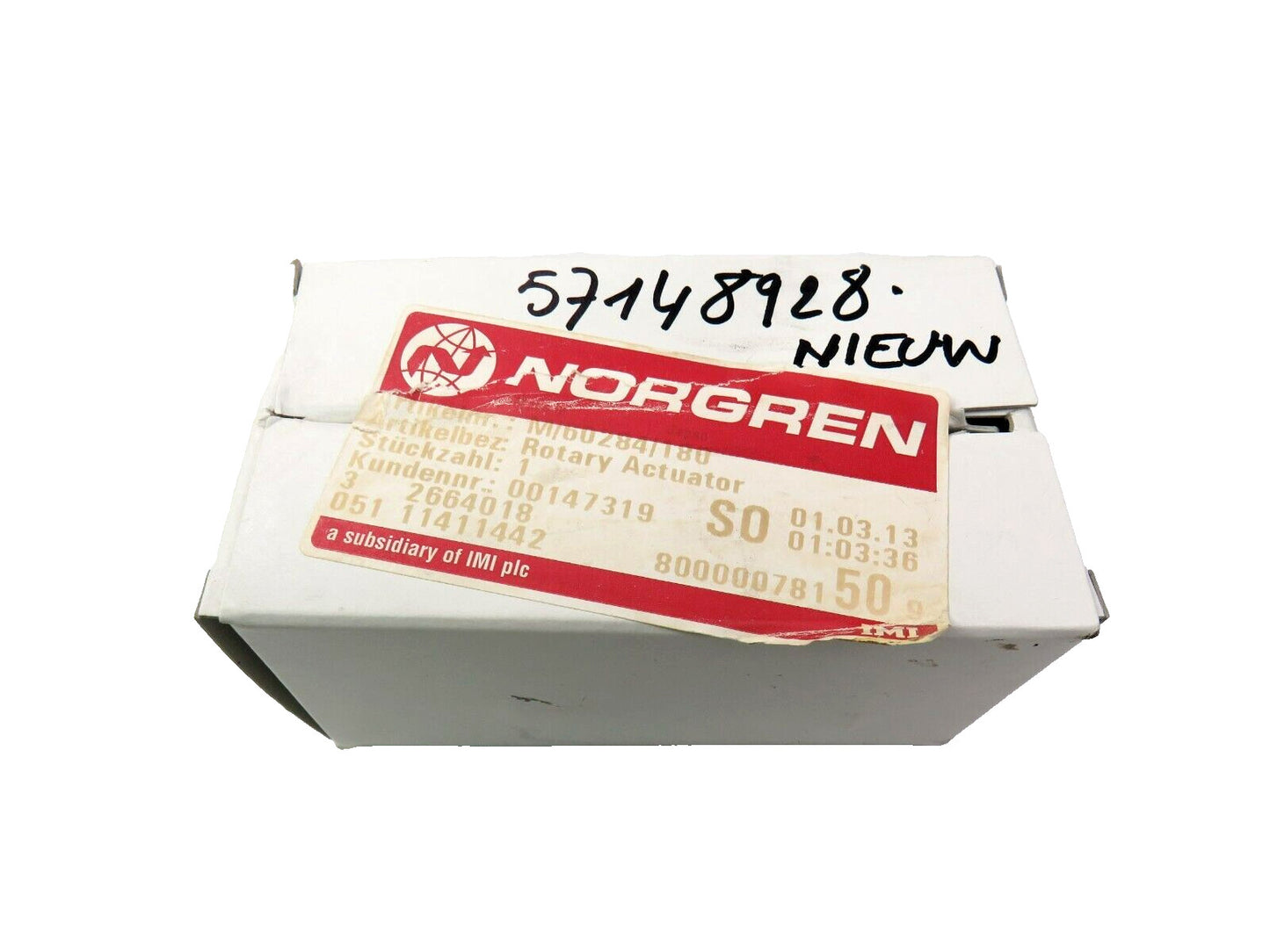 NORGREN M/60284/180 ROTARY ACTUATOR   New