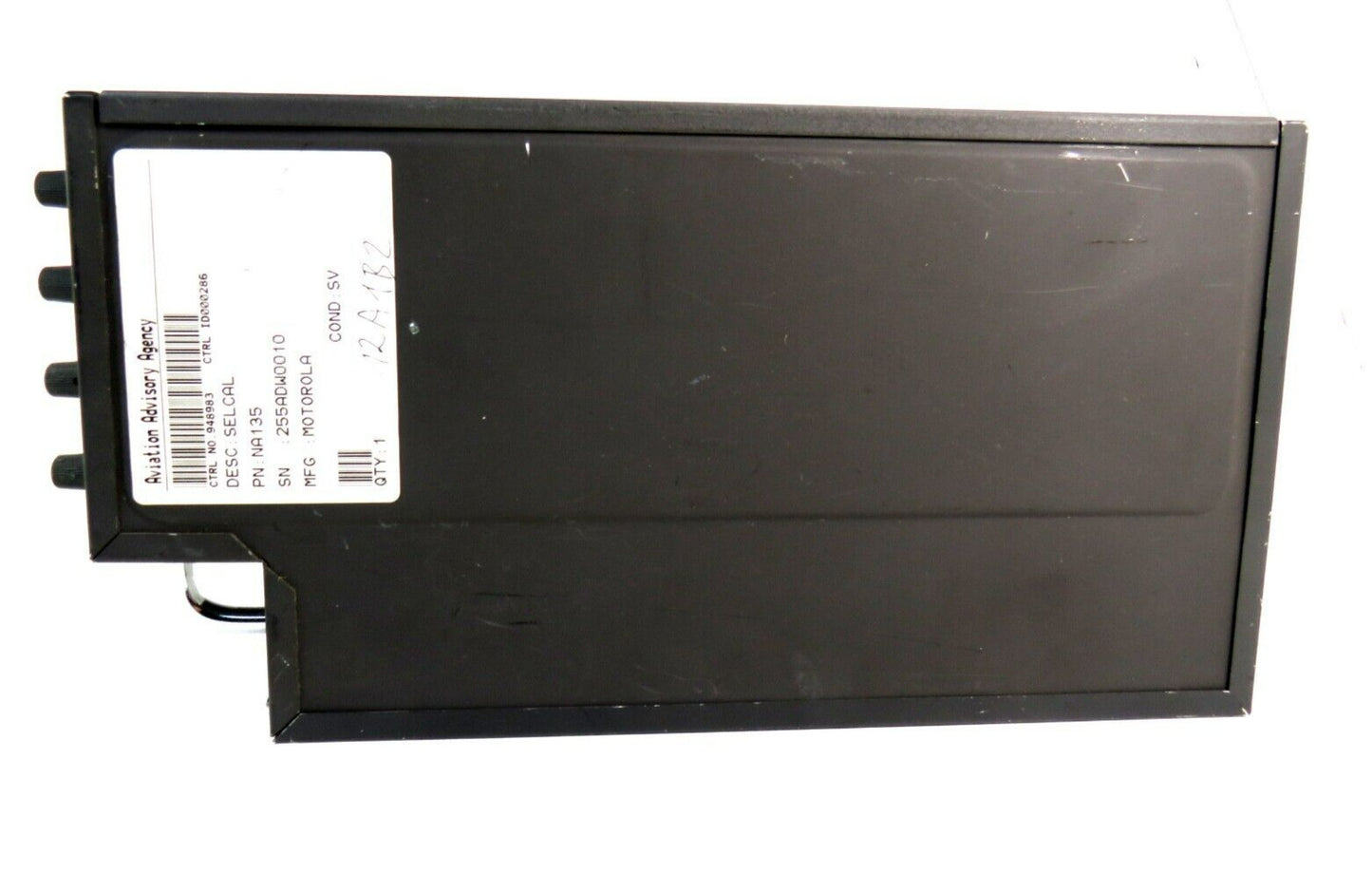MOTOROLA  SELCAL NA135  AIRCRAFT VHF UNIT    New