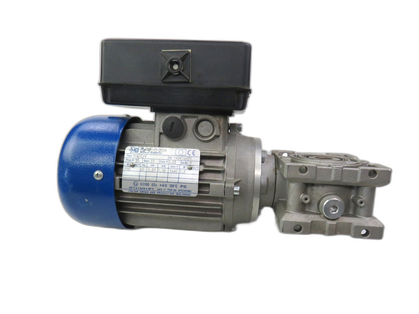 MOTORI ELETTRICI  MN63C/4 + MV30 2FP