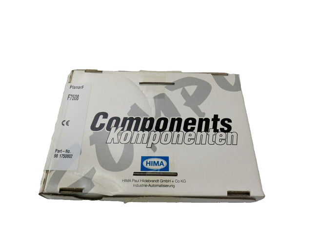 HIMA F7508 PLANAR F 981750802   New