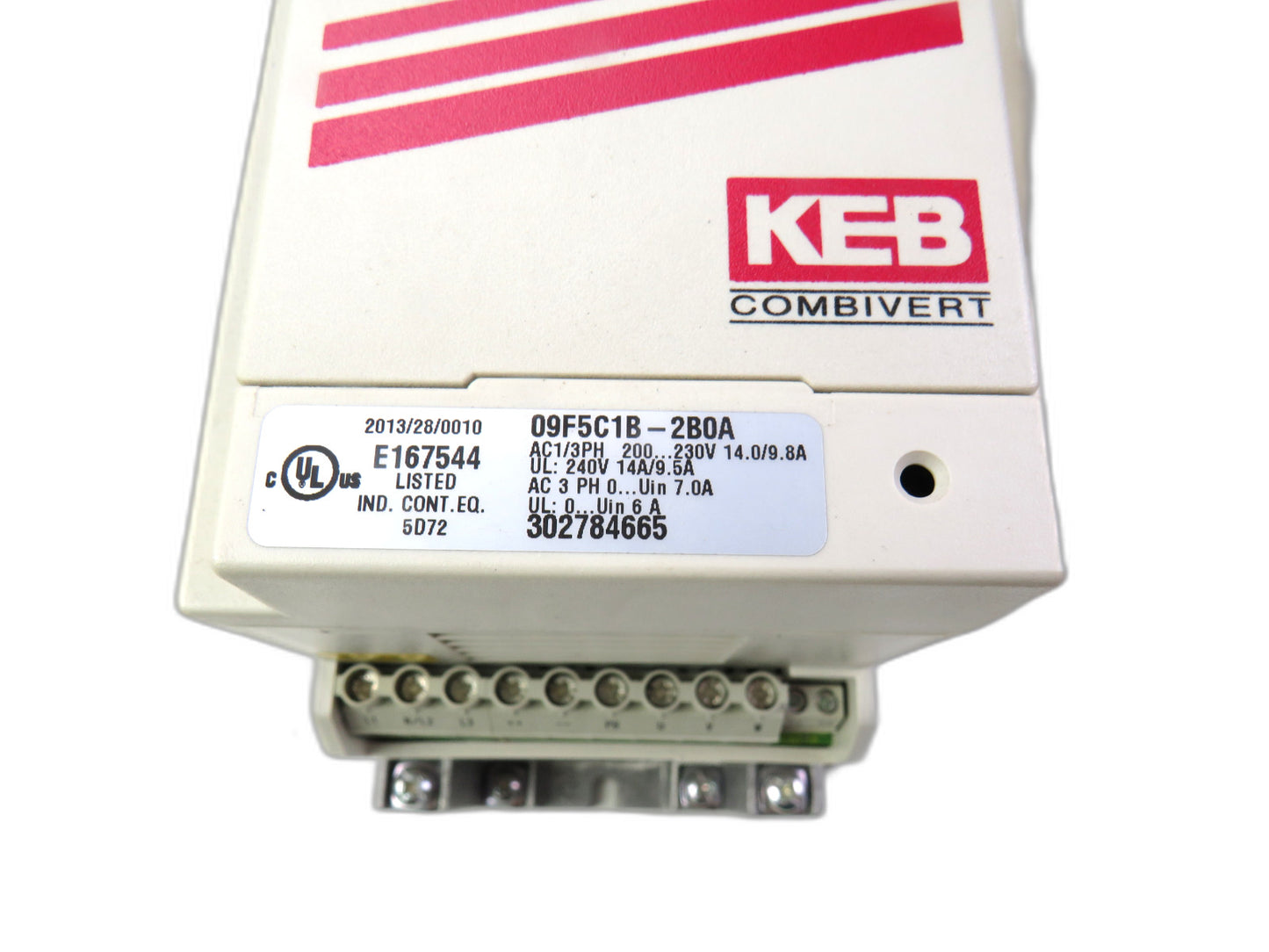 KEB COMBIVERT 09F5C1B-2B0A    New