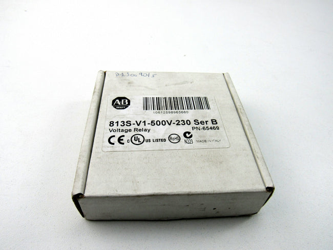 AB ALLEN BRADLEY  813S-V1-500V-230 Ser B 65469   Voltage Relay New
