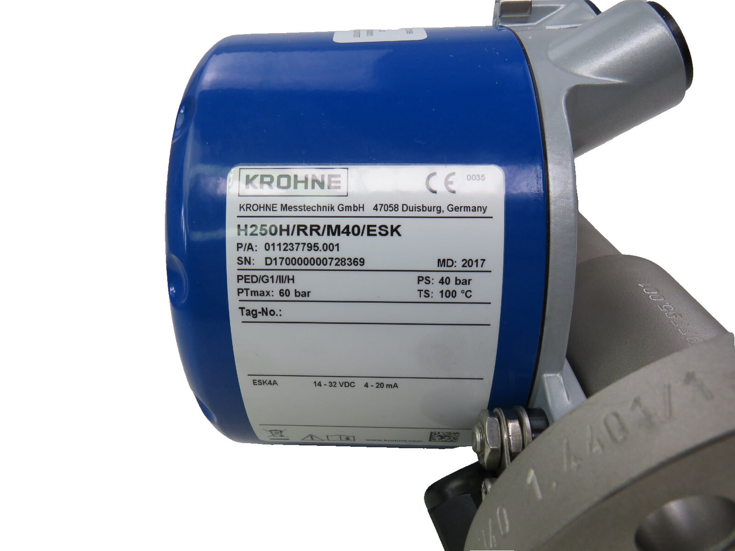 KROHNE  H250H/RR/M40/ESK H250 M40   New