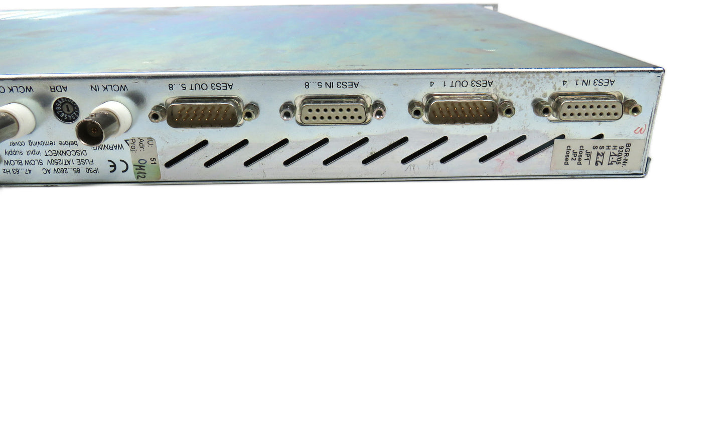 LAWO  AES3 INPUT/OUTPUT
