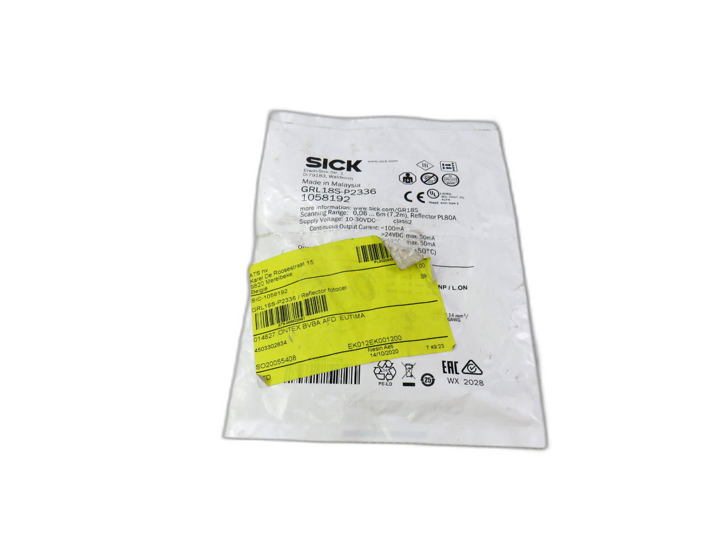 SICK GRL18S-P2336 GRL18S-P2336 1058192   New