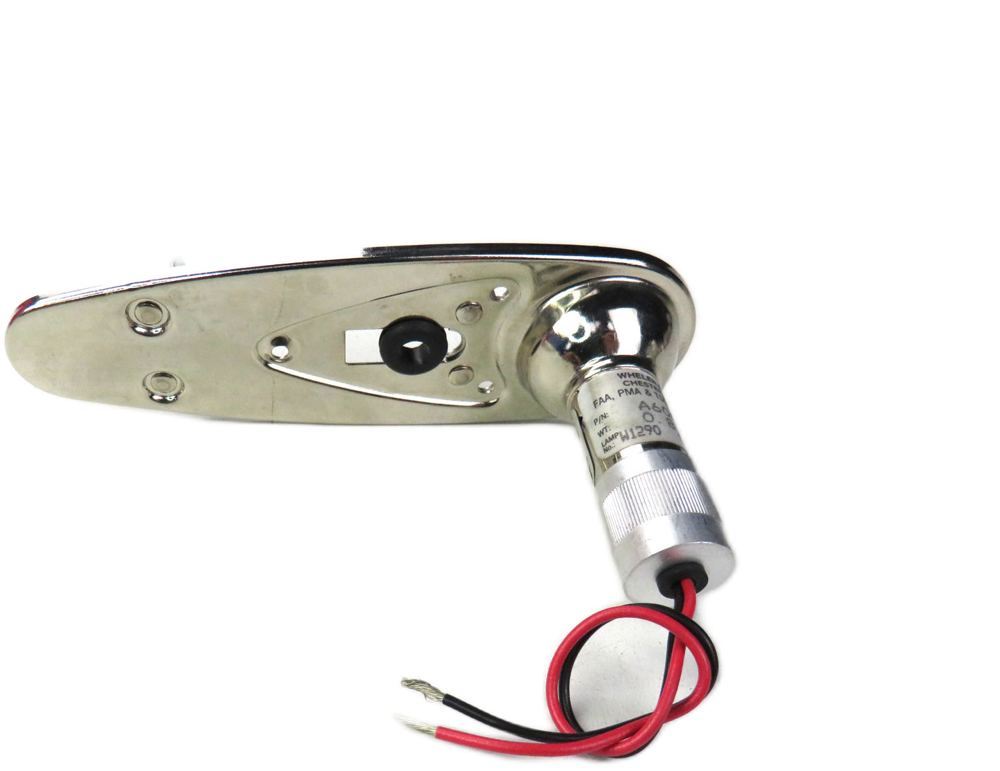 WHELEN  02-0350259-00 WINGTIP BASE PLATE LIGHT    New