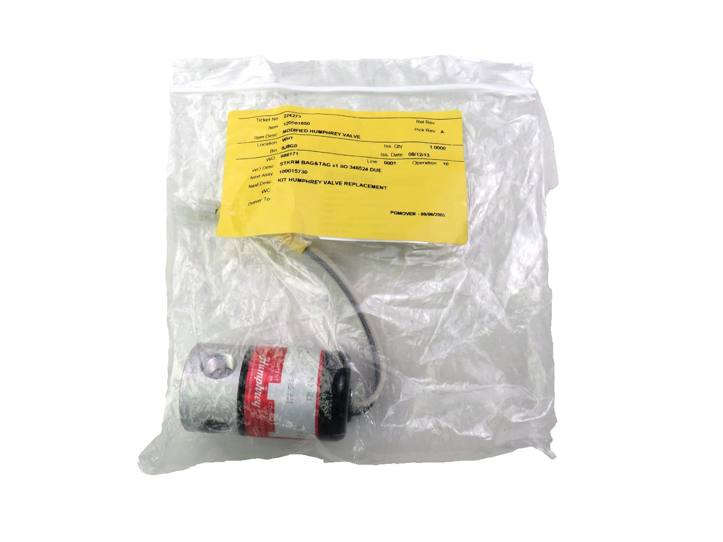 HUMPREY 0624E1 24VDC T0624E1 New