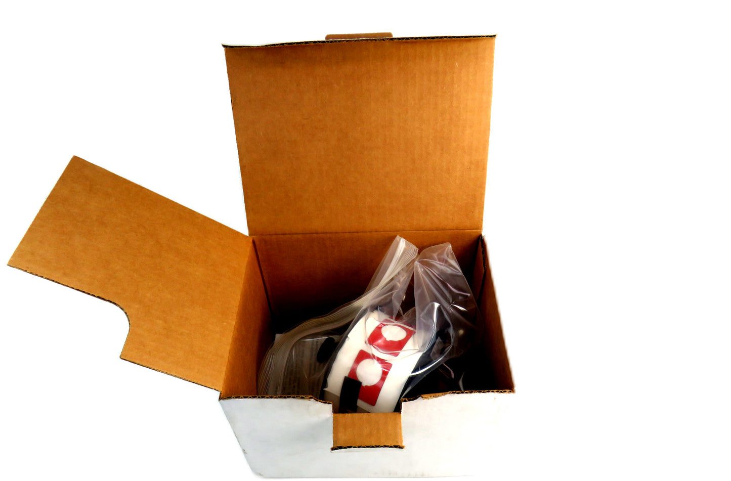 Brady  White Raised Push Button Labels 1.2" x 1.5"     New