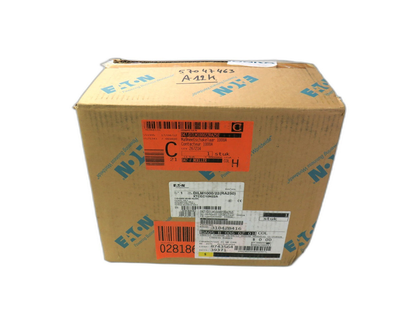 EATON DILM1000/22(RA250) DILM1000/22 (RA250) DIL M1000 XTCEC10N    New