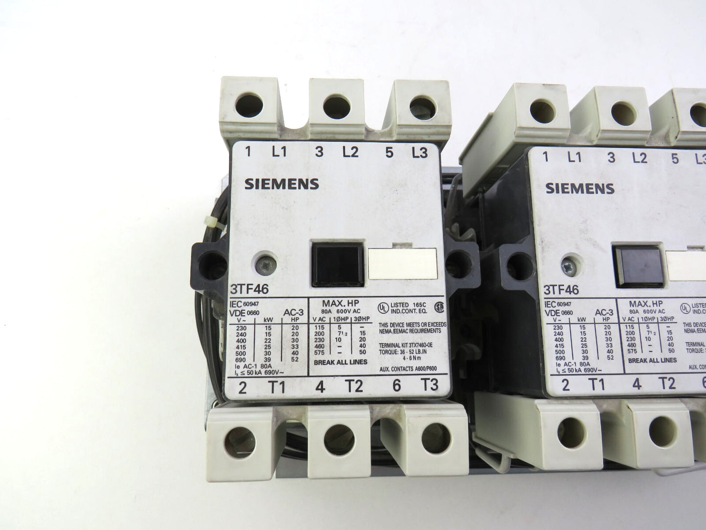 SIEMENS 3TE4602-5A 3TF46 3TF44 7PU6220  3TX7461-1B