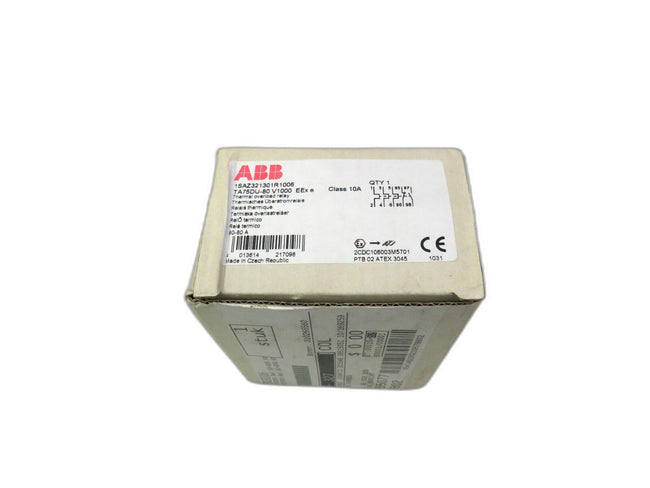 ABB 1SAZ321301R1006 TA75DU-80-V1000 Thermal Overload Thermal Overload Relay