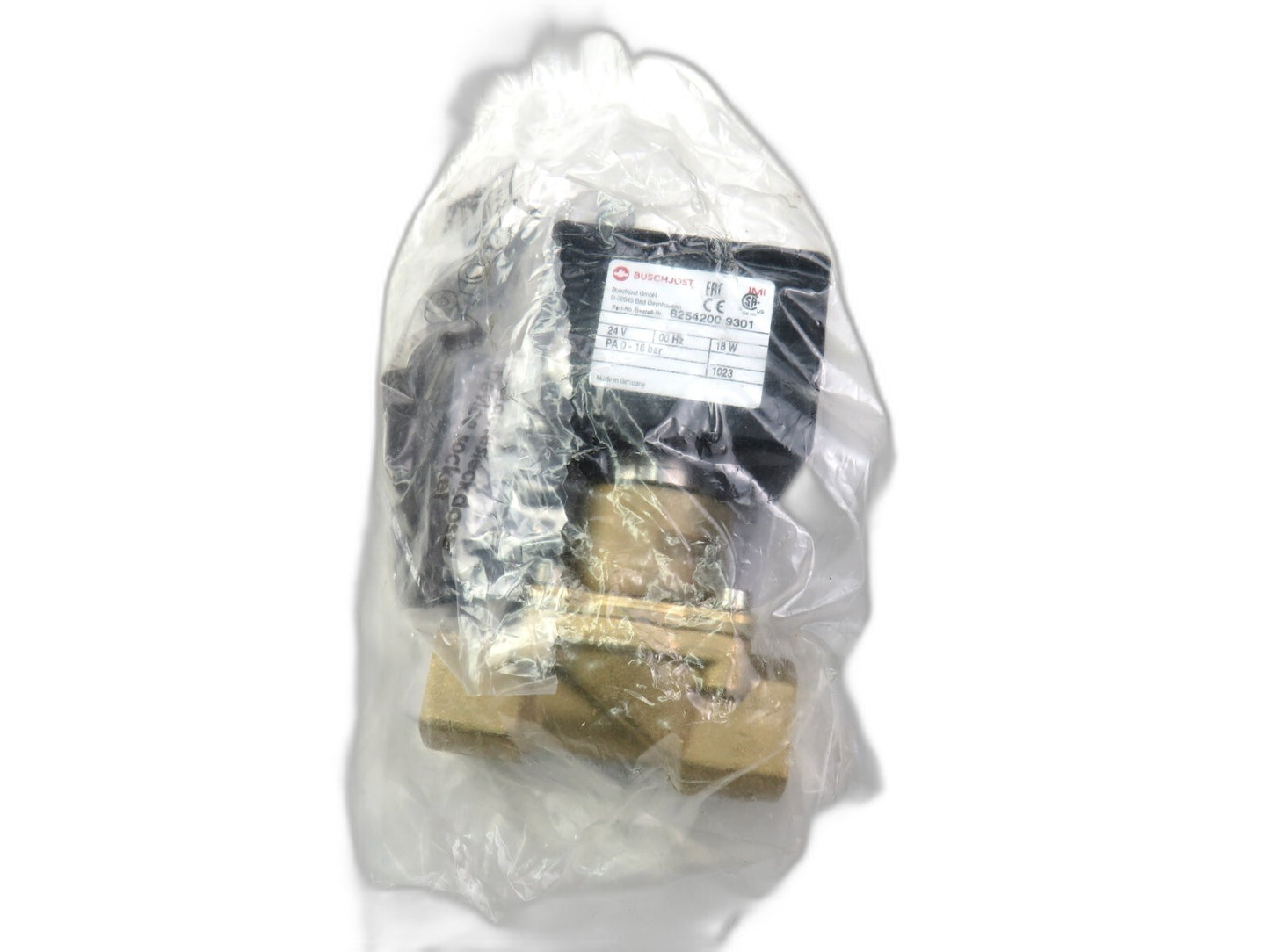 NORGREN BUSCHJOST 8254200.9301 Brass Direct Acting Solenoid Valve    New