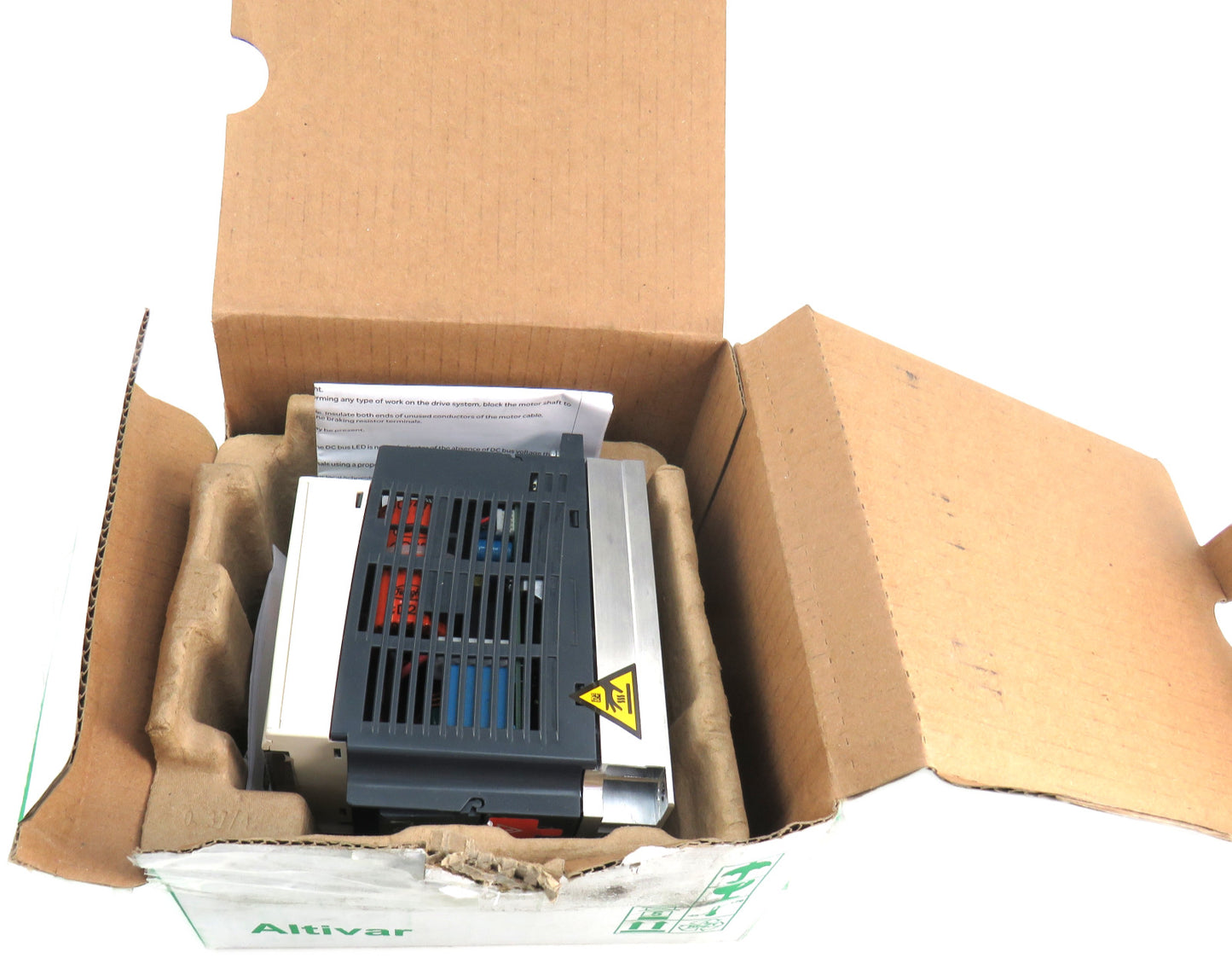 SCHNEIDER ATV12H037M2 Variable Frequency Drive, 1/2 HP, 230VAC, Altivar    New