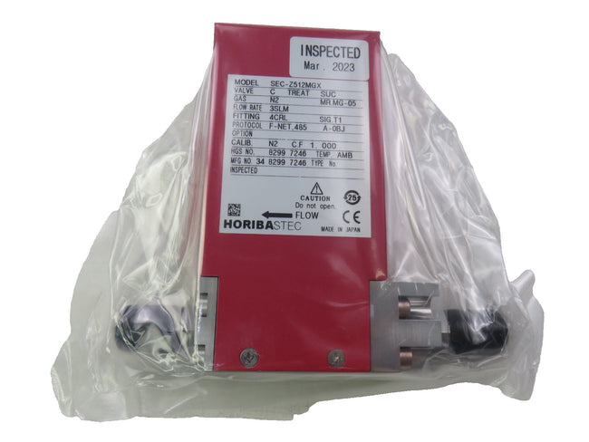 Horiba Stec Z500 SEC-Z512MGX N2 3SLM Mass Flow Controller New