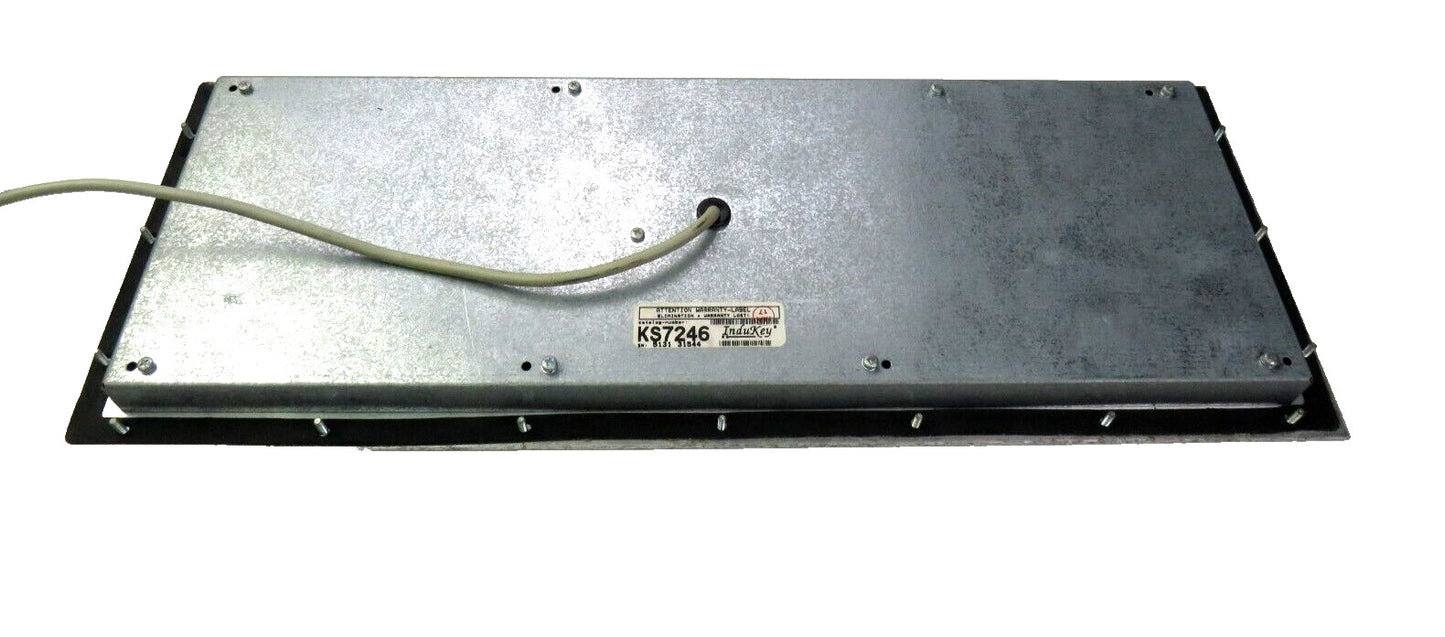 INDUKEY KS7246 BUILT-IN industrial keyboard with mouse touch panel