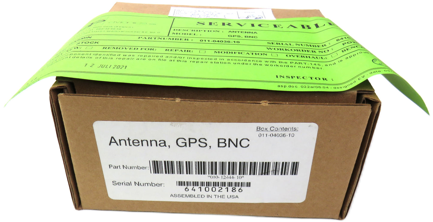 GARMIN 011-04036-10 0110403610 GPS BNC ANTENNA     New