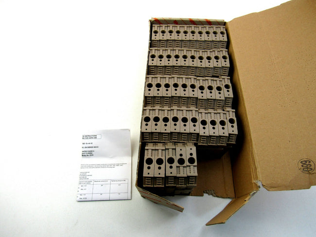 WEIDMULLER WEW 35/1 CONTACT BLOCK BLOCKS Lot of 45 New