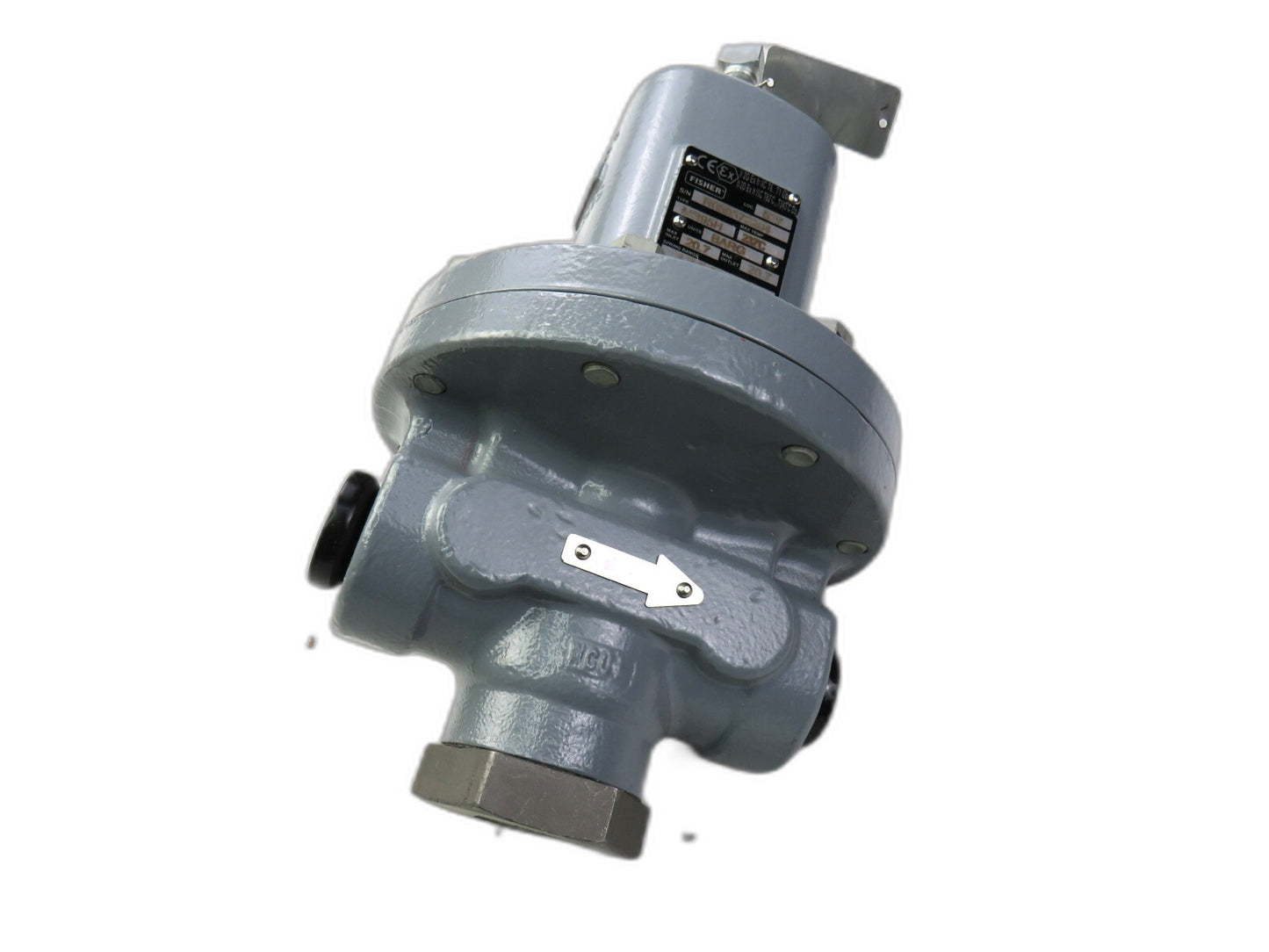 Fisher Emerson MR95H 527 BARG 232°C INLET 20.7 OUTLET 20.7 SPRING RANGE 1.7-5.2