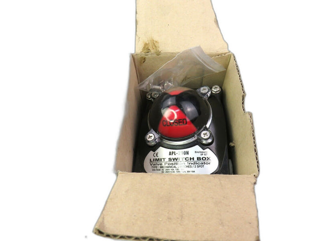 HKC  APL-210N APL-2N LIMIT SWITCH BOX VALVE POSITION INDICATOR    New