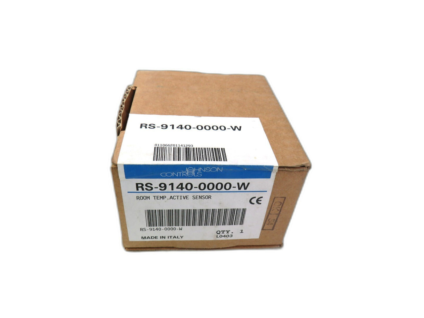 Johnson Controls RS-9140-0000-W ROOM TEMP ACTIVE SENSOR    New