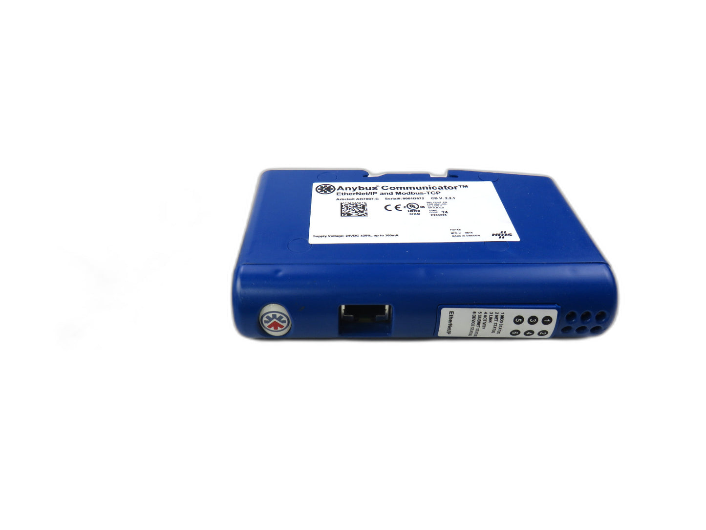 HMS  AB7007-C MODBUS-TCP ETHERNET/IP ANYBUS COMMUNICATOR   New