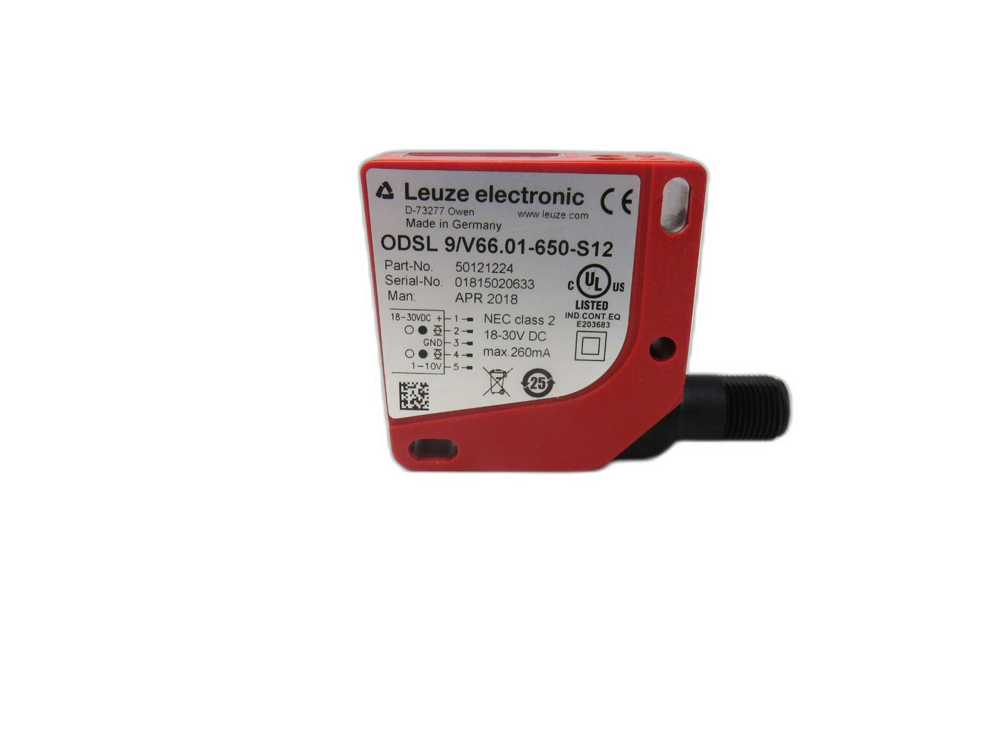 Leuze ODSL 9/V66.01-450-S12