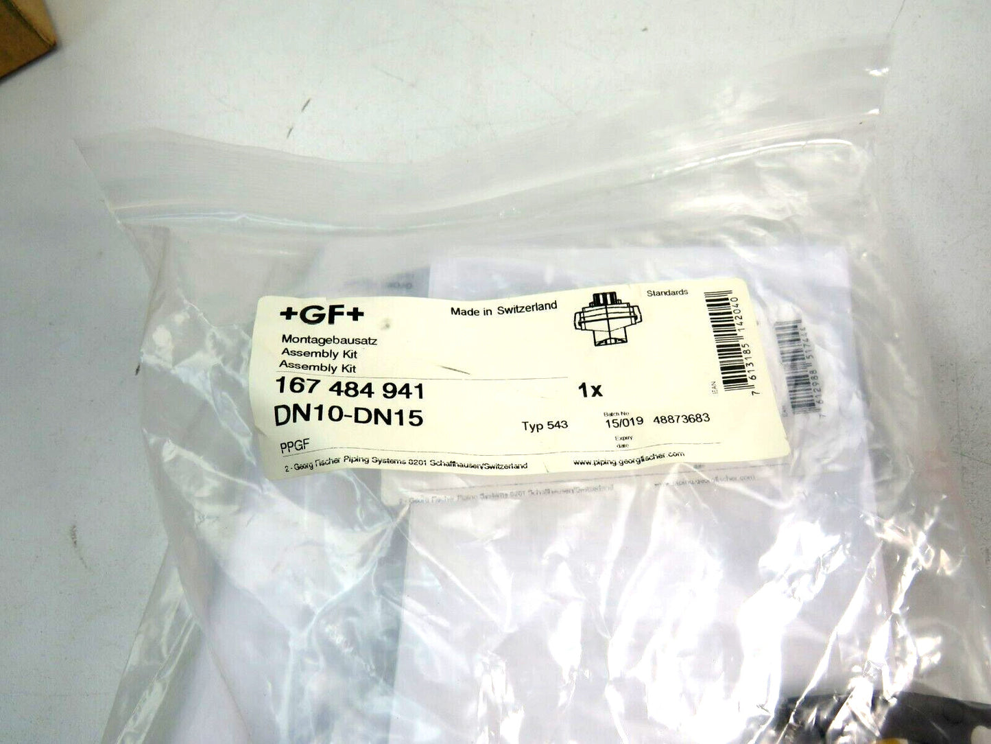 Georg Fischer GF+ 198 150 183 198150183 EA21 + DN10-DN15 543    New