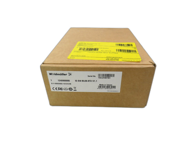 WEIDMULLER  IE-SW-BL08-8TX network switch 1240900000   New