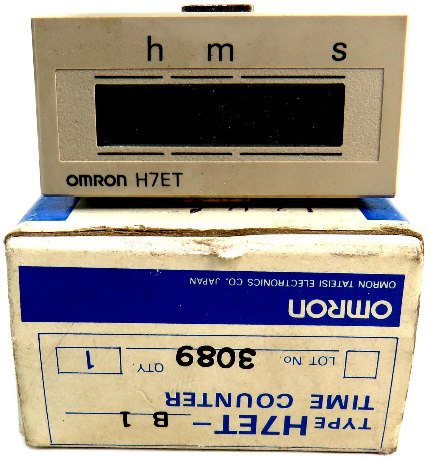 OMRON  H7ET-B1 TIME COUNTER     New