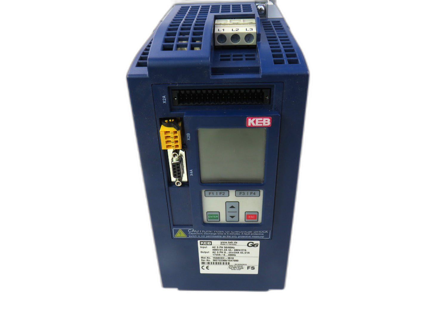 KEB   15G6CDC-3510    New