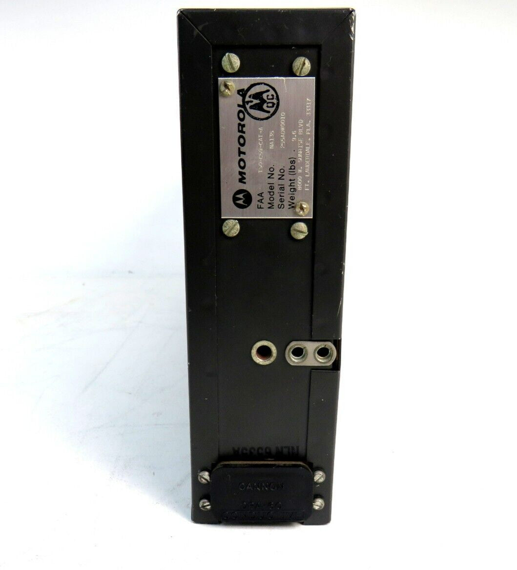MOTOROLA  SELCAL NA135  AIRCRAFT VHF UNIT    New