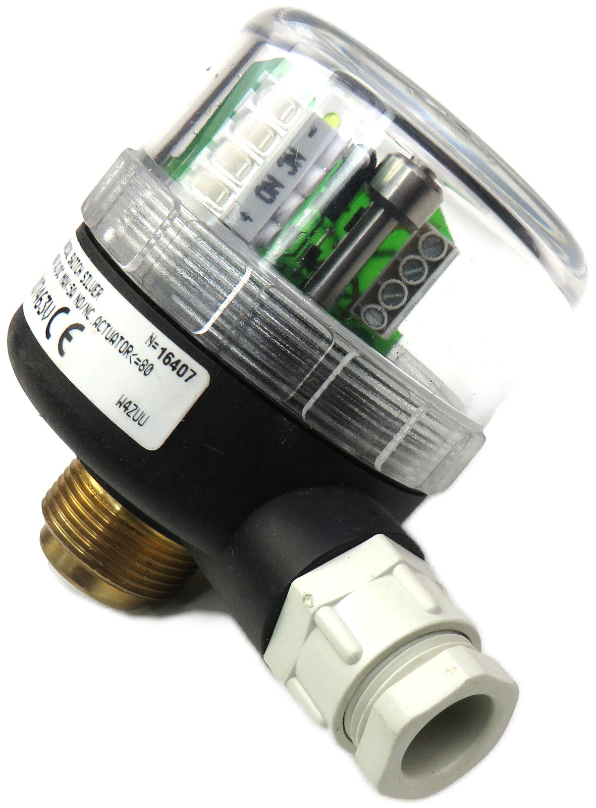 Bürkert  007463V Mechanical Switch Silver     New