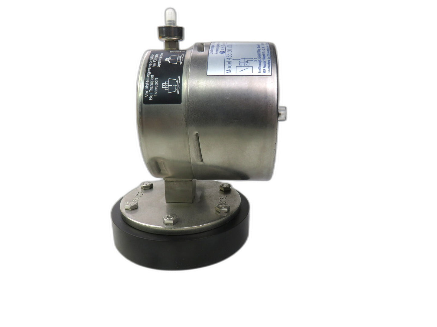 wika seepex 433.50.100l cont 831.2 pressure gauge with inductive contact     New