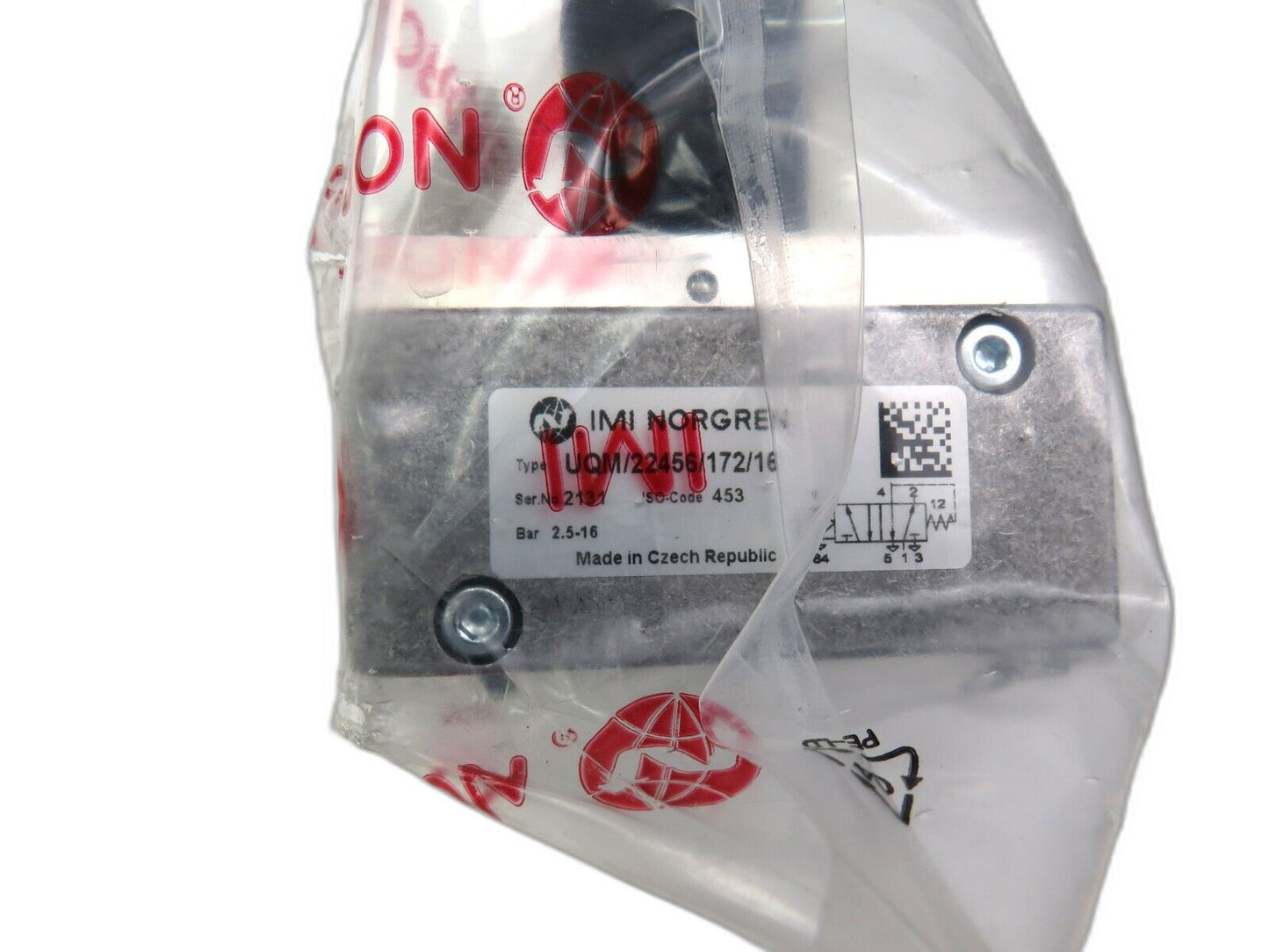 IMI NORGREN UQM/22456/172/16 SINGLE SOLENOID VALVE  Platinum Interna    New