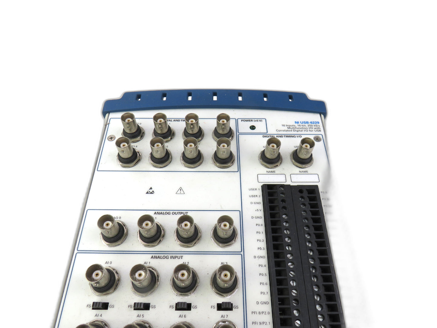 NATIONAL INSTRUMENTS  NI USB-6229 197981B-01L W POWER SUPPLY