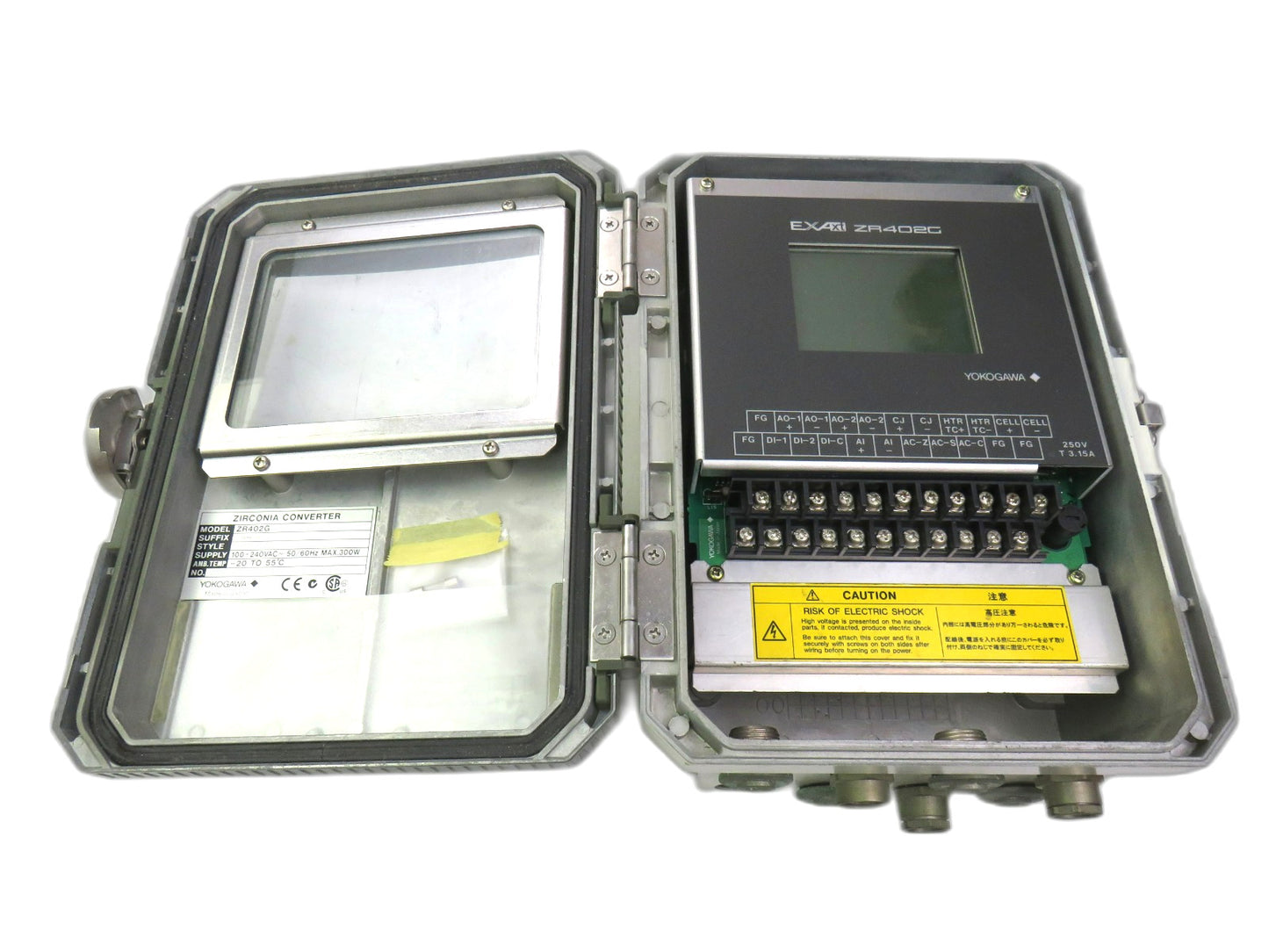 YOKOGAWA  ZR402G-M-E-E-A EXAxt Zerconia Converter Module