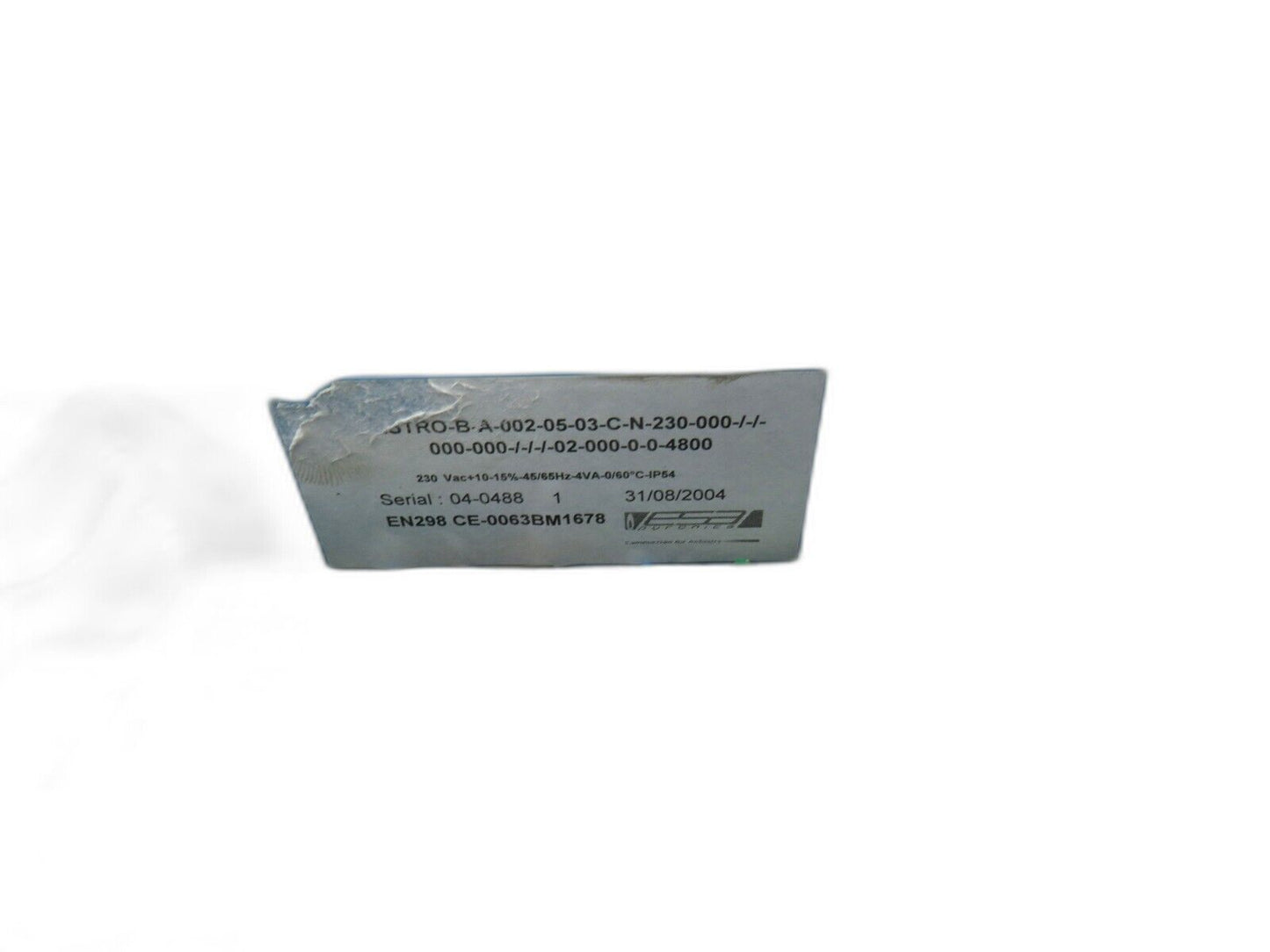 ESA ESTRO-B-A-002-05-03-C-N-230-000     New