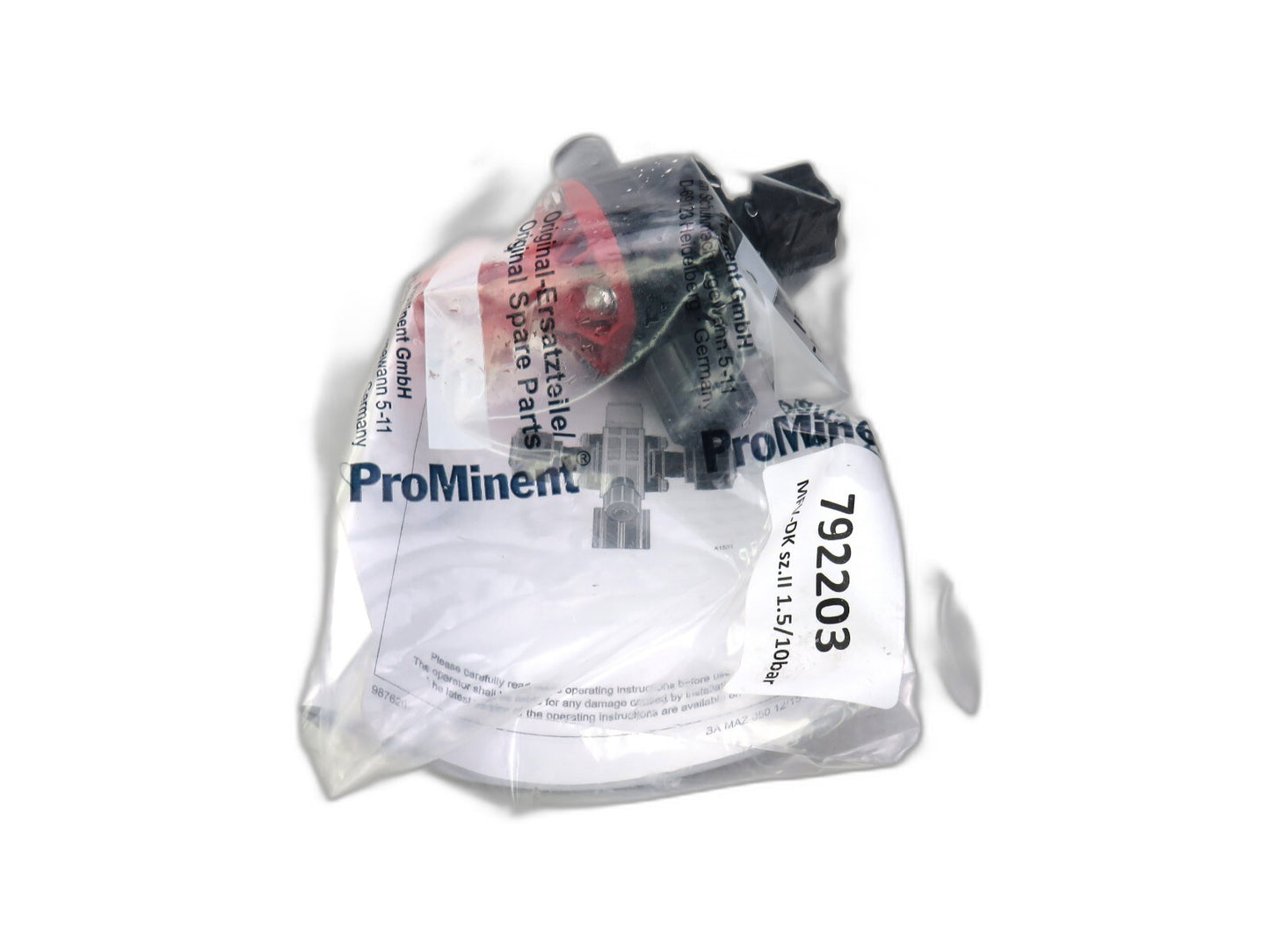 PROMINENT 792203 VALVE 1.5/10bar mfv-dk sz.ii    New