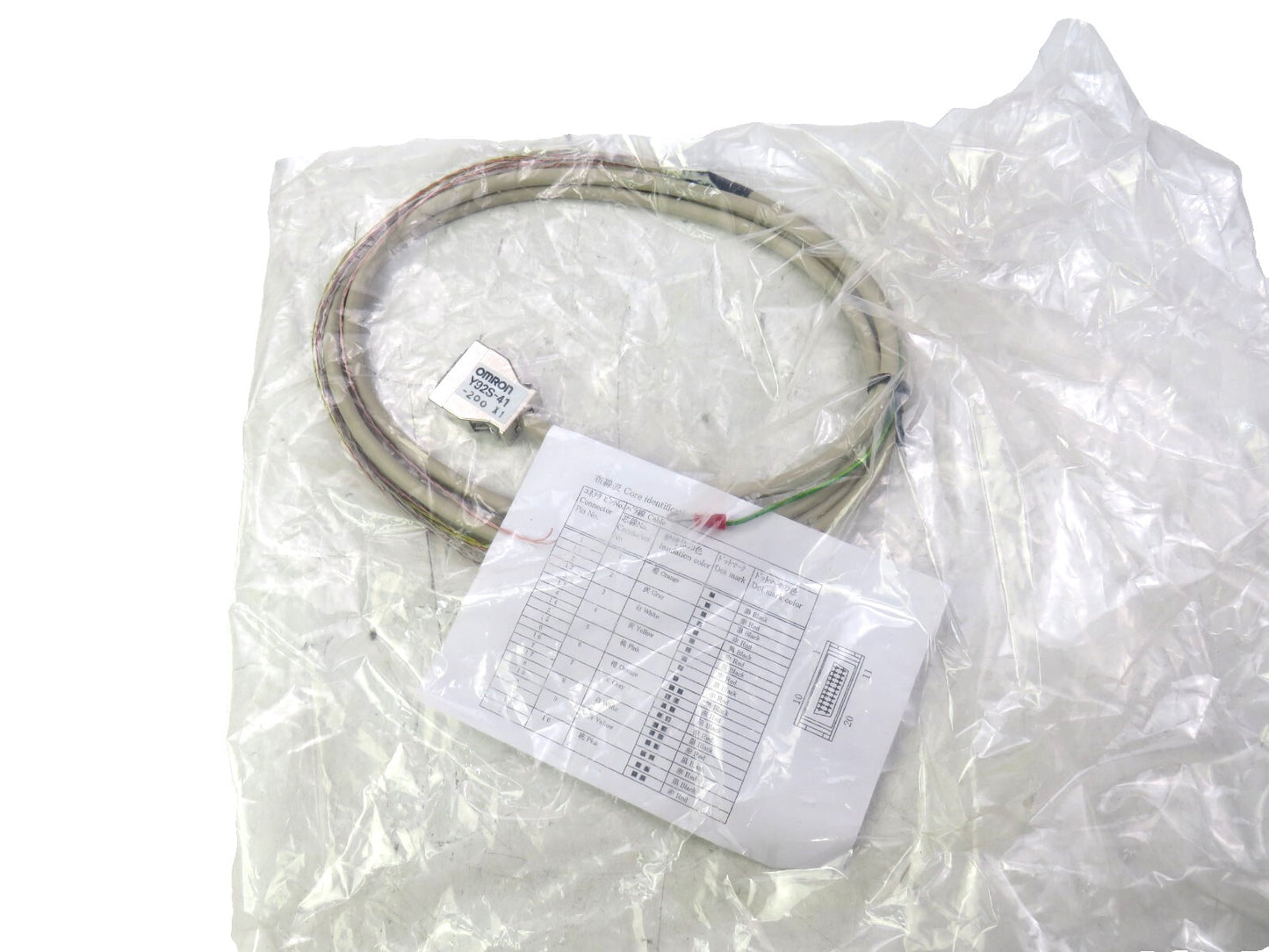 Omron  Y92s-41-200 DISCRETE OUTPUT CABLE,    New