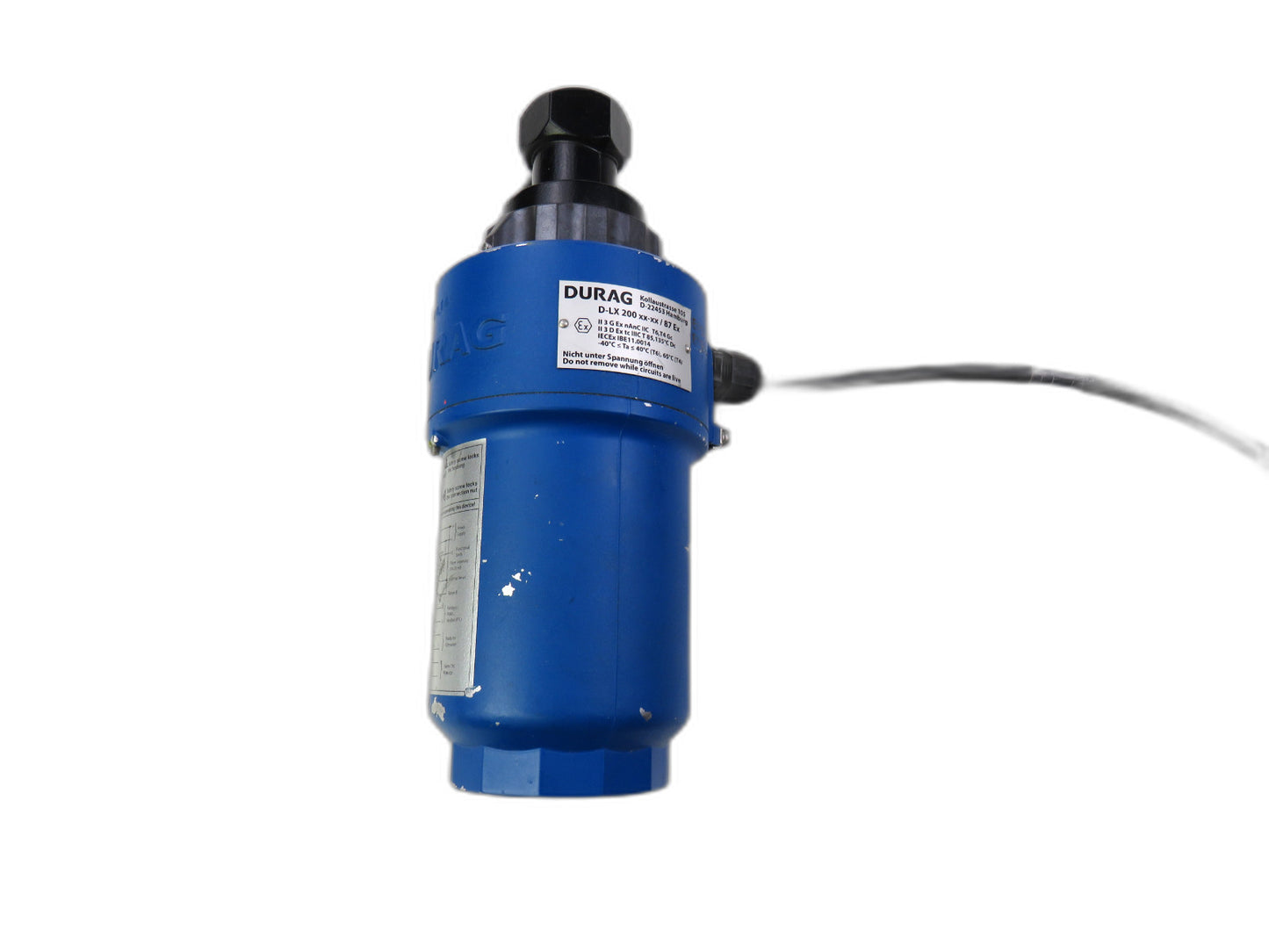 DURAG  D-LX200-xx-xx  and cbl-v1c-p cable   New